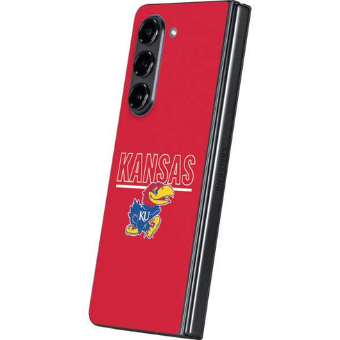 University of Kansas Jayhawks Established 1865 Galaxy Z Fold5 5G Skin